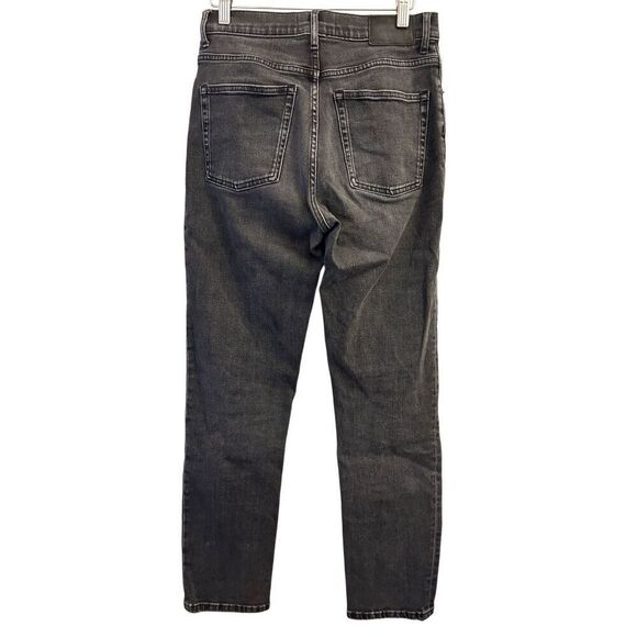 Everlane The Curvy Cheeky Crop Jeans In Washed Black Size 28 regular - Picture 2 of 9